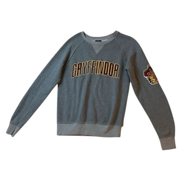 Wizarding World Harry Potter Gryffindor Sweatshirt Embroidered Womens Size S - Picture 1 of 8